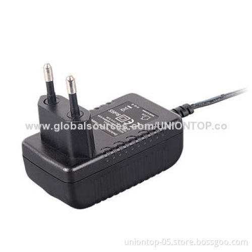 12V 1A 15W AC power adapter for scanners printers, with UL, CE, FCC, PSE, RoHS